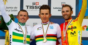 Los mismos protagonistas en Lieja alterados © Movistar