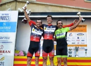 Podio del Gran Premio Santa Tecla © FCC