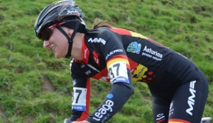 Aida Nuño, satisfecha con el resultado © Katrien Quartier