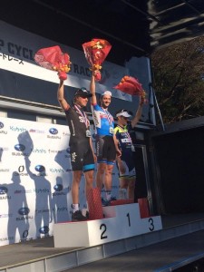 Podio de la prueba © twitter