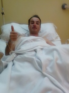 Gutiérrez, tras su operación