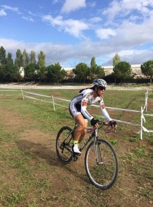 Mayalen Noriega, líder de la Copa Catalana en élite.