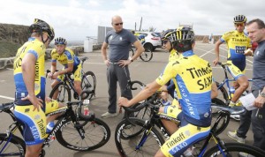 Riis, en Canarias © Tinkoff