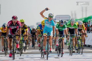 El sprint de la 3ª etapa © 7 Cycling