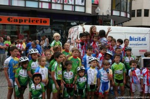 Los más pequeños también disfrutaron en Telde © pedaleandoporcanarias.com
