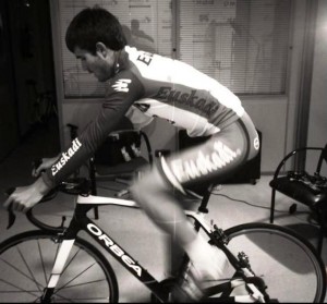 La colocación sobre la bicicleta, uno de los aspectos trabajados.