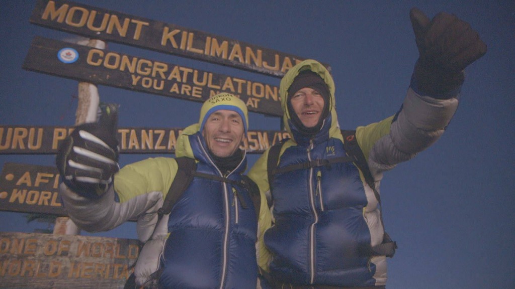 Riis, a la derecha © Tinkoff