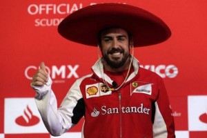 Alonso, en México © twitter