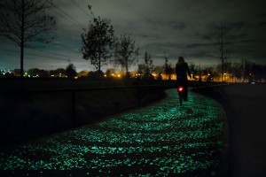 carril bici iluminado holanda1