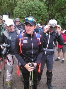 Contador, antes de salir © Tinkoff