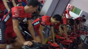 Clase de spinning © Keith Mobel