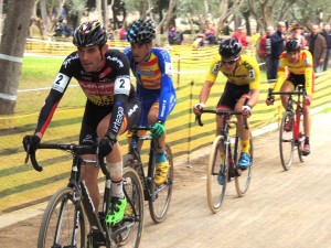 Larrinaga, ya recuperado de su caída en Valencia © MMR-Spiuk CX Team 