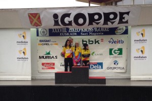 Las líderes féminas de la Copa España CX  © RFEC
