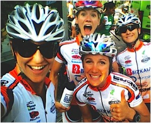 Mayalen Noriega, Samara Sheppard, Dorleta Eskamendi y Anna Ramirez.