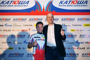 Con Arnold, dueño de Canyon © Katusha