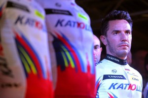 Purito, en la presentación de Calpe © Katusha