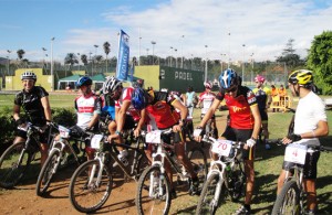 Los especialistas del BTT también recibieron sus trofeos © FMC