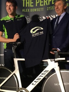 Dowsett y Unzué en Londres © Movistar