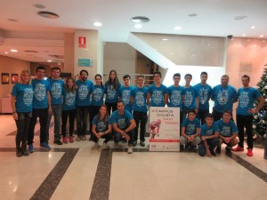 Foto de familia de los participantes en el Campus.