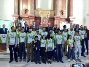 Los ciclistas vieron reconocido su esfuerzo en la gala jiennense © FAC