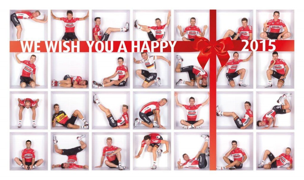 La última con el copatrocinador Belisol