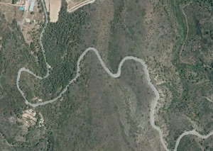 Tramo de subida al Oronet.