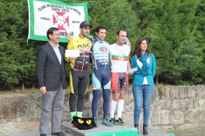 Podio masculino del cyclo-cross de Gondomar © FPC