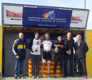 Podio del cyclo-cross de Reus © FCC