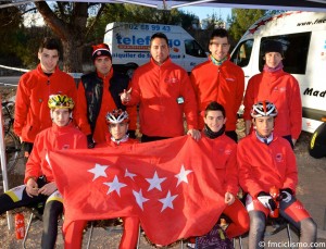 Algunos de los seleccionados madrileñoa © FMC