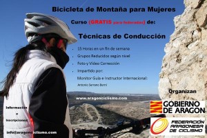 Cartel Curso BTT Chicas