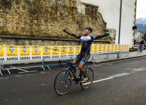 Felipe Orts, en la meta de Abadiño