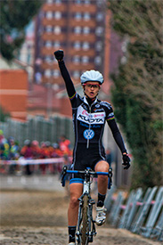 Rocío Gamonal, entrando en meta © FCPA
