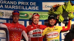 El podio final © La Marselleise