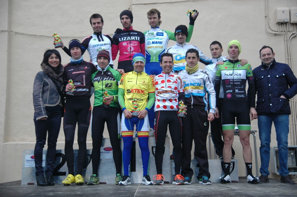 Podio final del I Fin de Semana Máster Tarazona © FAC