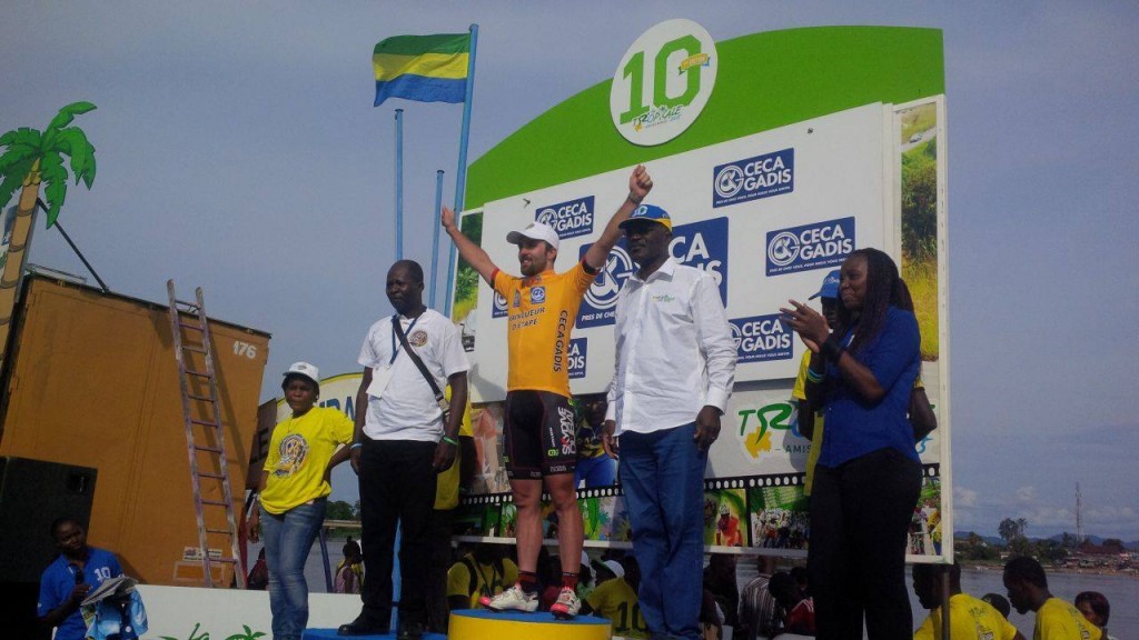 Palini, en el podio © La Tropicale