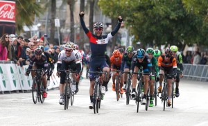 El sprint de Pelucchi © Sabine Jacob