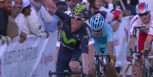 Rojas en meta © Movistar