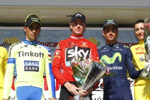 Contador, Froome e Intxausti © Movistar