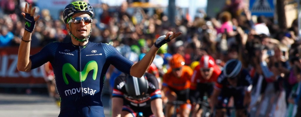 Lobato, en meta © Movistar