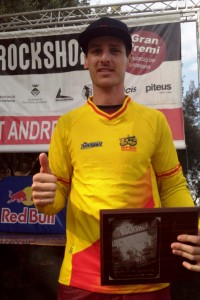 Bernat Guardia, primer líder del Open DH © RFEC