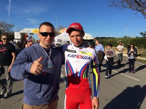 Ylia y Sergei Chernetski © Katusha