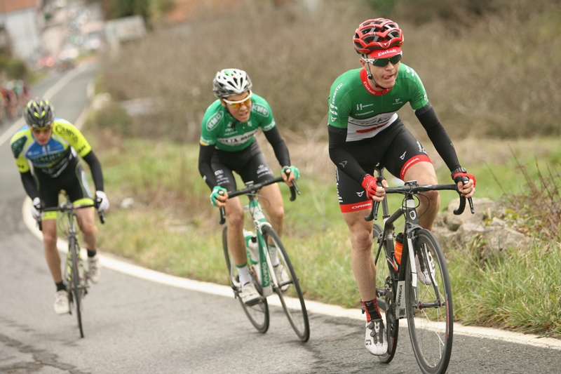 Jon Irisarri, a por el triunfo en Estella © Fundación Euskadi