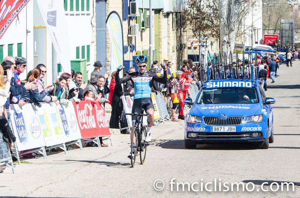 Juan Carlos Fernández, cruzando la meta © FMC