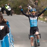 Moreno, en meta © Volta La Marina