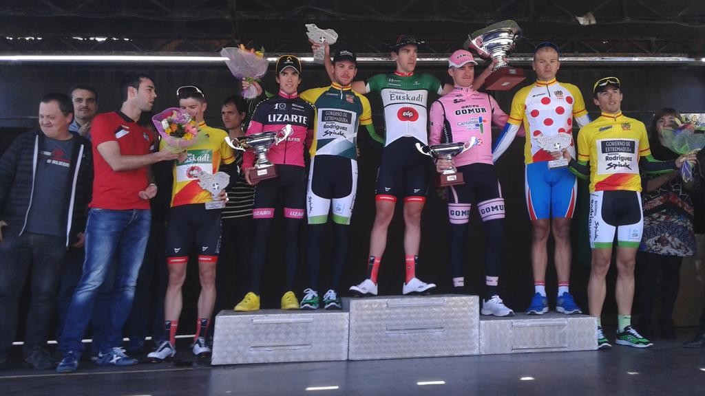 Podio completo del XII Aiztondo Klasika-IV Patxi Alkorta Memoriala  © RFEC
