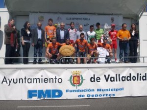 Podio del Trofeo Federación-Copa Valladolid 2014 © RFEC