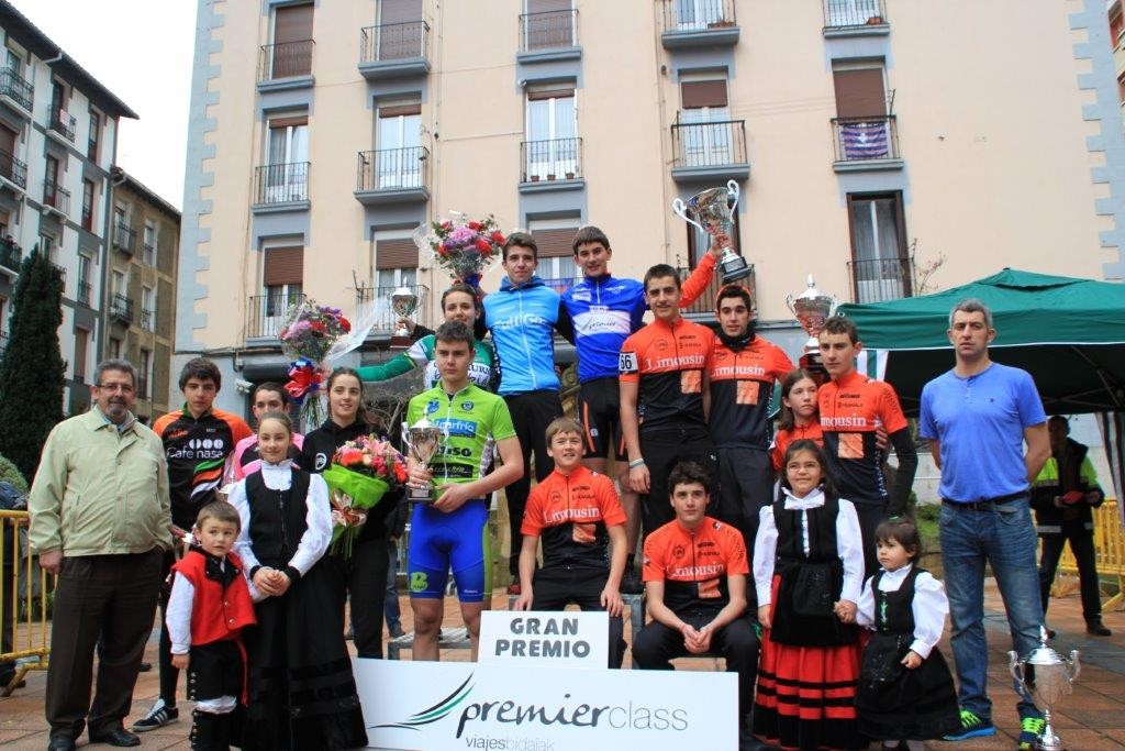 Podio al completo del 55º Memorial Otxoa © FGC