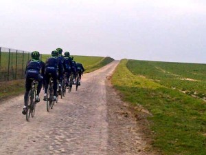 Movistar, reconociendo el adoquín 