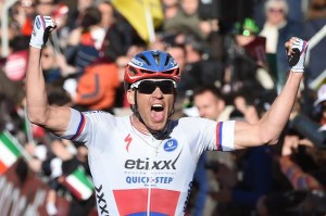 La felicidad de Stybar © Strade Bianche