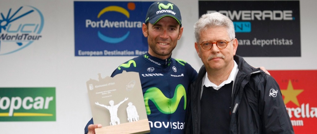 Valverde y Peris, responsable de la Volta © Movistar